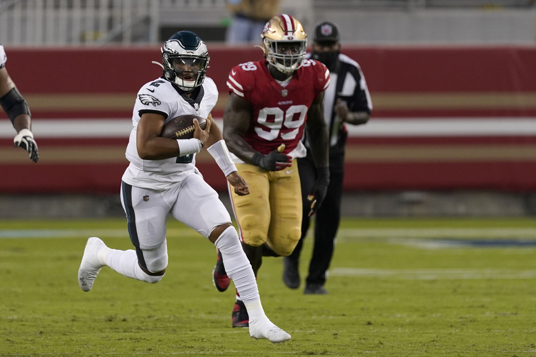 Eagles 49ers Football